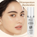 Waterproof Color Changing Foundation with Full Coverage Concealer and Brightening CC Cream for Flawless Skin