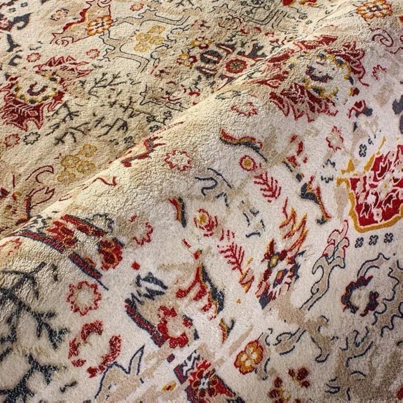 Imitation Cashmere Living Room Rug Moisture-Proof & Mildew Resistant Blanket