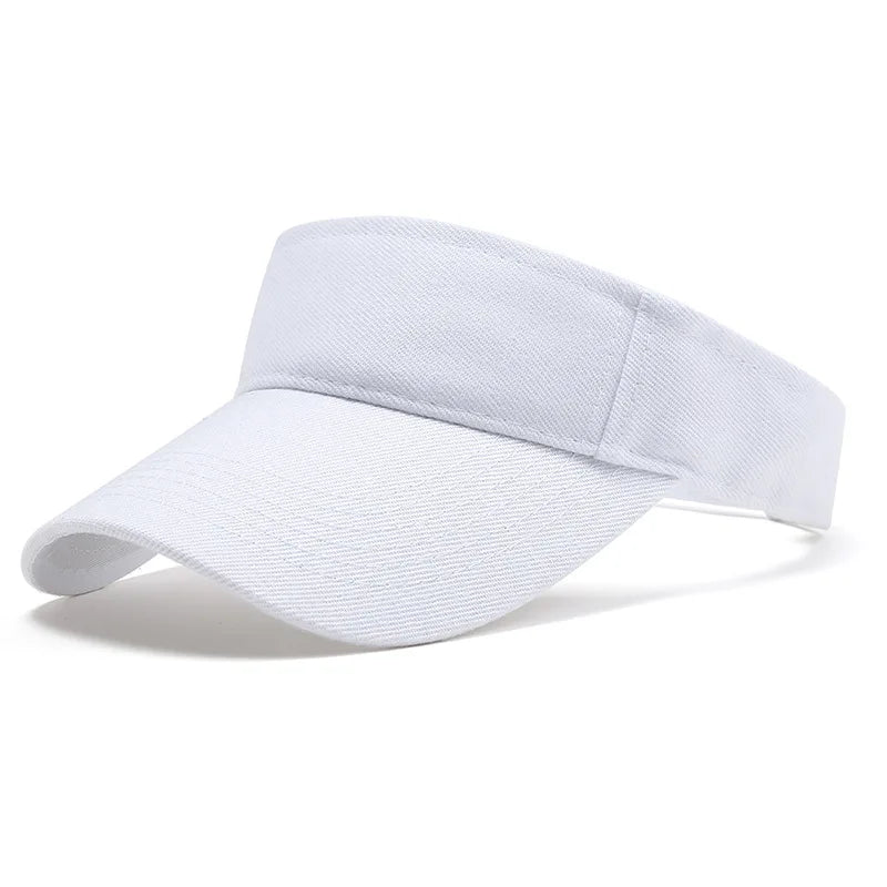 Outdoor Sun Hat Men Women Cotton Adjustable UV Protection Visor Sport Hat