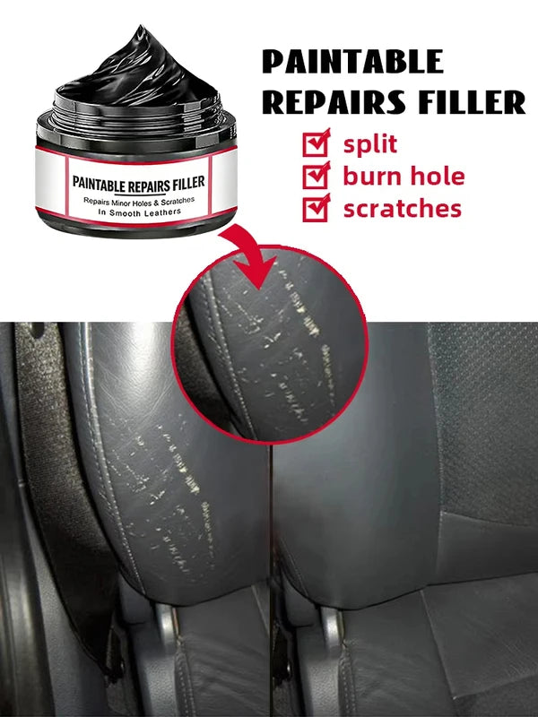 Automotive Plastic Repair & Polishing Wax for Car Interior & Exterior - Scratch & Anti-Aging