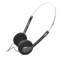 3.5mm Wired Retro On-Ear Headphones Classic Walkman Style Portable Stereo Earphones