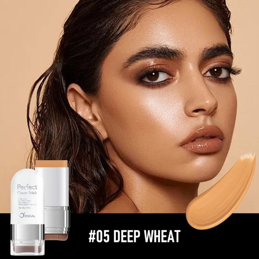 Waterproof Foundation Stick - Long-lasting Natural Cover Makeup Cream