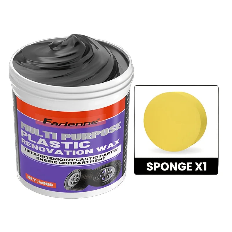 All-In-One Car Interior Polishing Paste for Scratch Repair & Shine