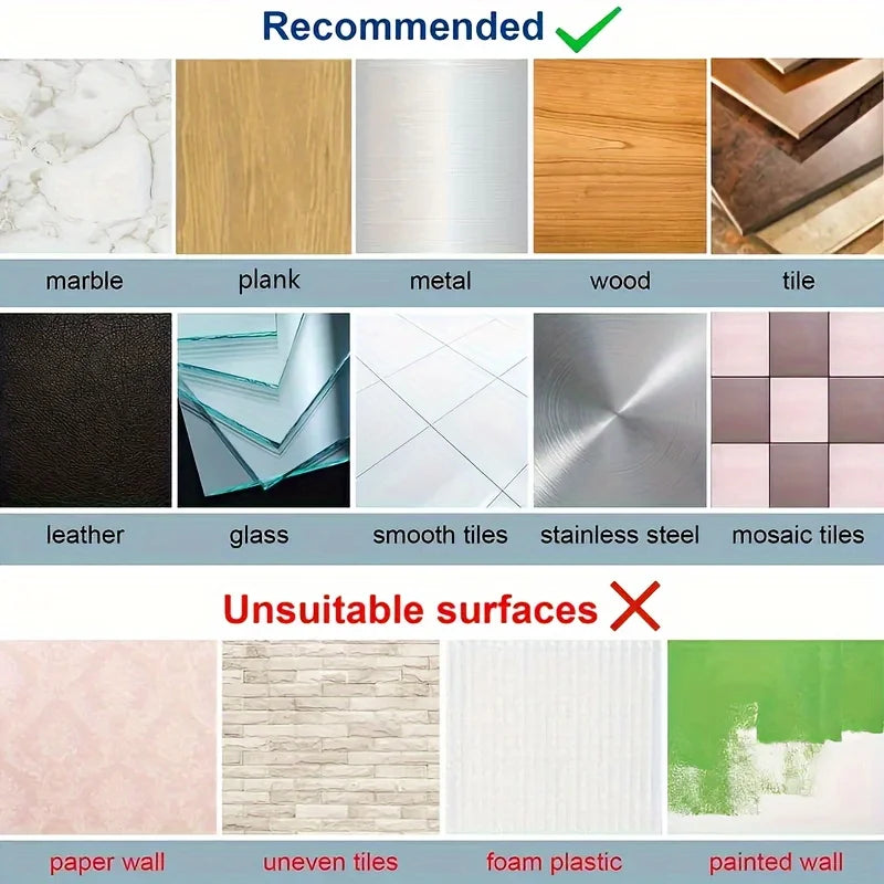 30 Pcs Transparent Self-Adhesive Wall Hooks for Kitchen Bathroom, Traceless Non-Slip Mounts