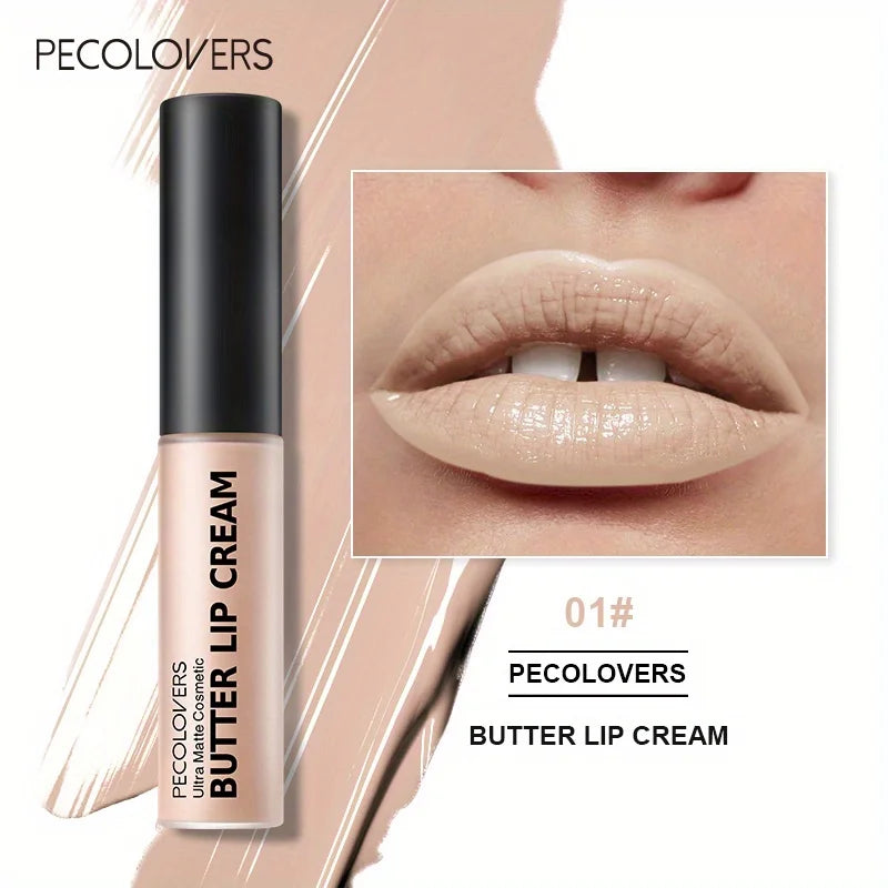 Waterproof Matte Lip Gloss - Long Lasting Non-Sticky Lip Tint for Makeup