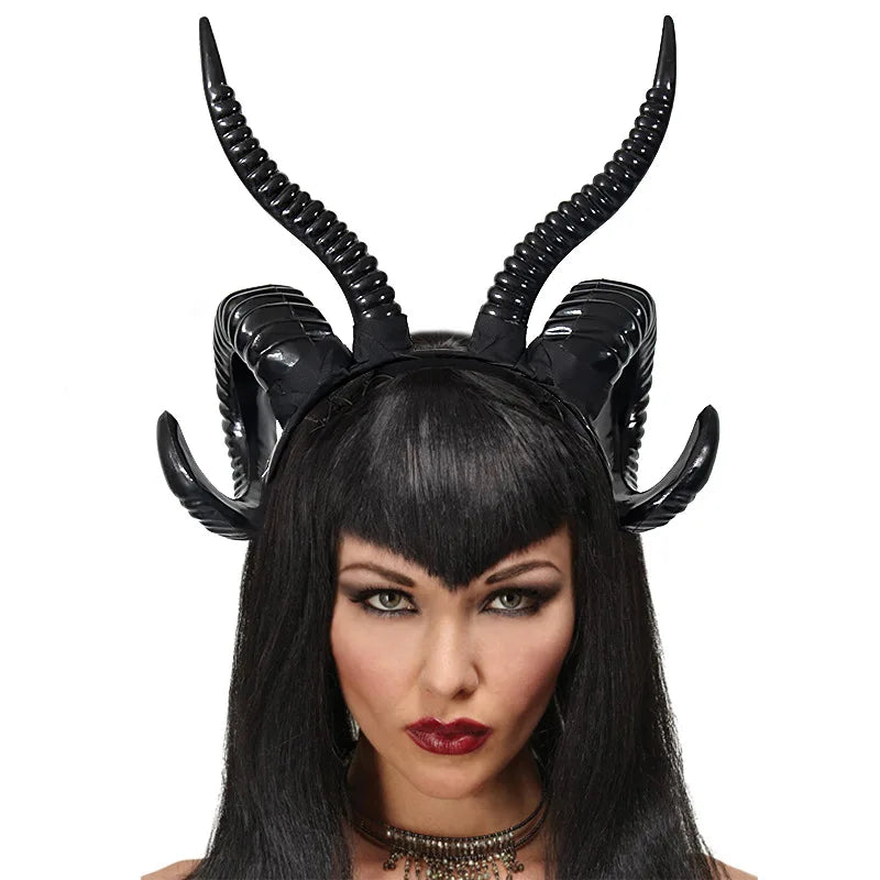 Sheep Horn Headband Costume Accessory for Halloween Cosplay Party