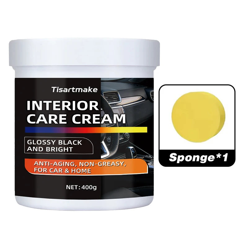 Heavy-Duty Car Plastic & Rubber Renovator Wax - Scratch Repair & Protection