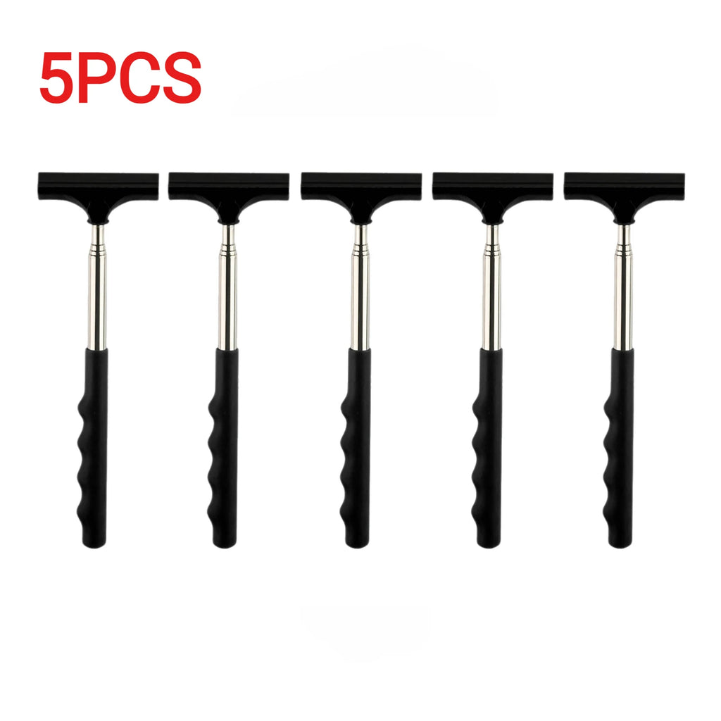 Portable Telescopic Car Window Wiper and Glass Cleaner Tool with Side Mirror Squeegee