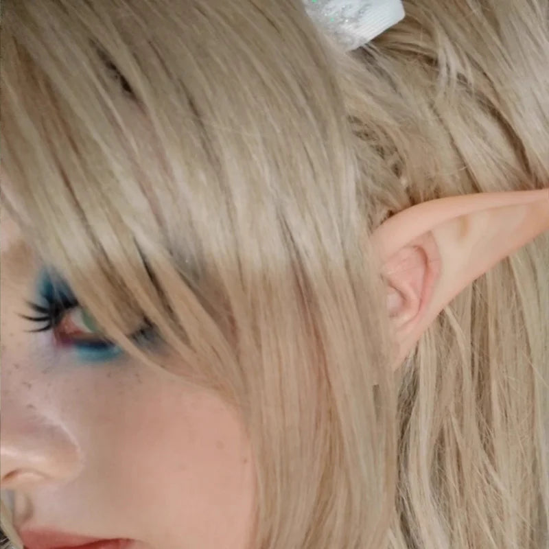 Elf Ears Cosplay Accessories - Realistic Latex Fantasy Costume Props