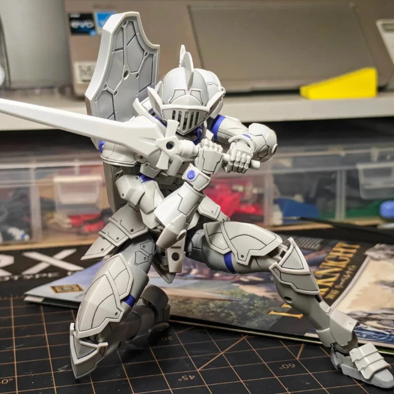 Fantasy Model Kit with Upgraded Armor and Water Element Paladin Conversion Set