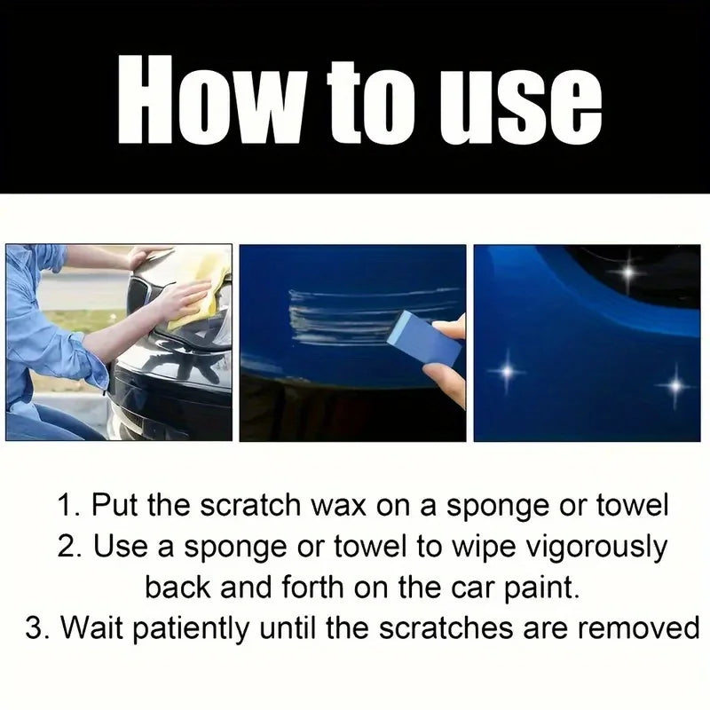 Car Scratch Remover Paint Care Kit - Auto Swirl & Scratch Repair Polishing