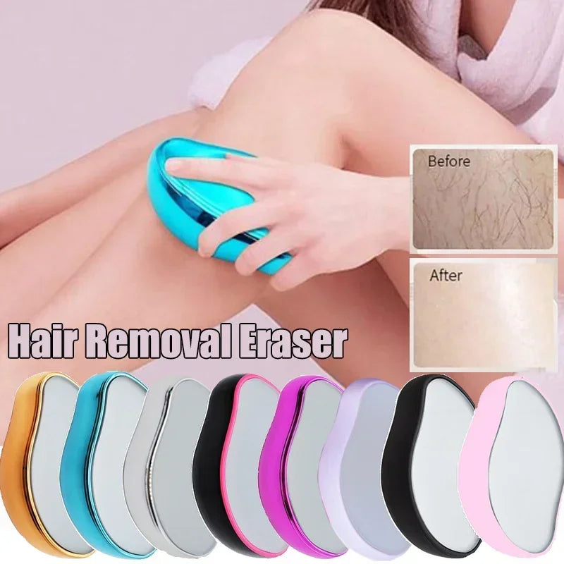 Nano Crystal Hair Removal Eraser for Painless Depilation - Women & Ladies