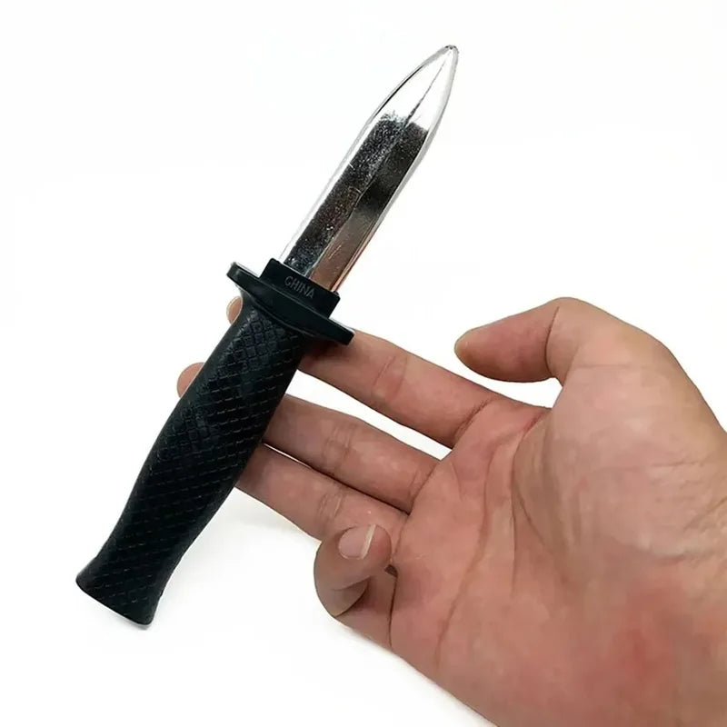 Fake Telescopic Knife Prop Tool for Pranks Halloween April Fools Party Accessories