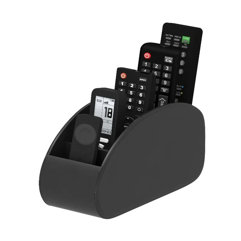 Remote Control Holder Tray Organizer for TV, Media Devices & Bedside - Space Saving