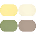 Heat-Resistant Silicone Placemats - Reusable Waterproof & Stain-Resistant Table Protectors