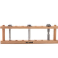 Beech Wood Razor Stand for Safety Razors | Shaving Tool Organizer