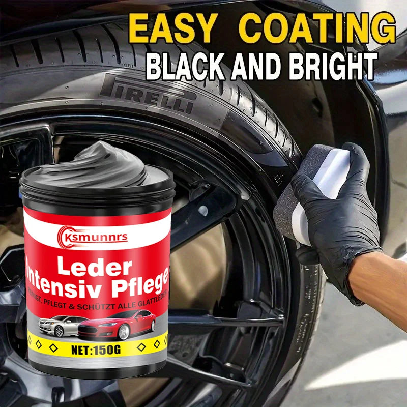 Car Interior Renovation Wax & Tire Protection Oil - Multi-Purpose Vehicle Care
