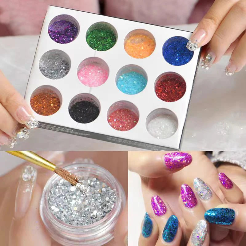 Professional Gel Nail Kit with LED Lamp, Nail Drill & Art Tools for Salon-Quality Nails