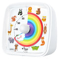 Animal-Themed Visual Timer with Night Light - Silent 60-Minute Countdown Gadget