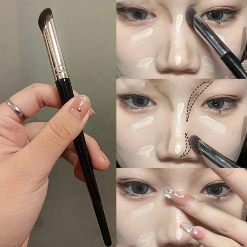 Facial Concealer Brush for Dark Circles Makeup Foundation & Face Detailing
