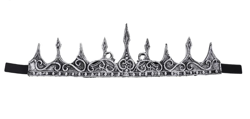 Medieval King’s Crown Latex Foam Costume Headwear for Stage Performance
