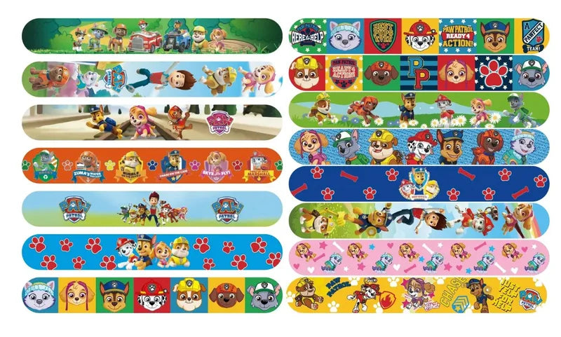 15-Pack Cartoon Paw Patrol Bracelets Set for Children - Family Series Accessories