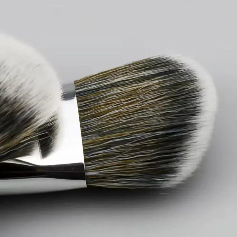 Professional Makeup Foundation Brush Set - Synthetic Bristles, Multiple Handles