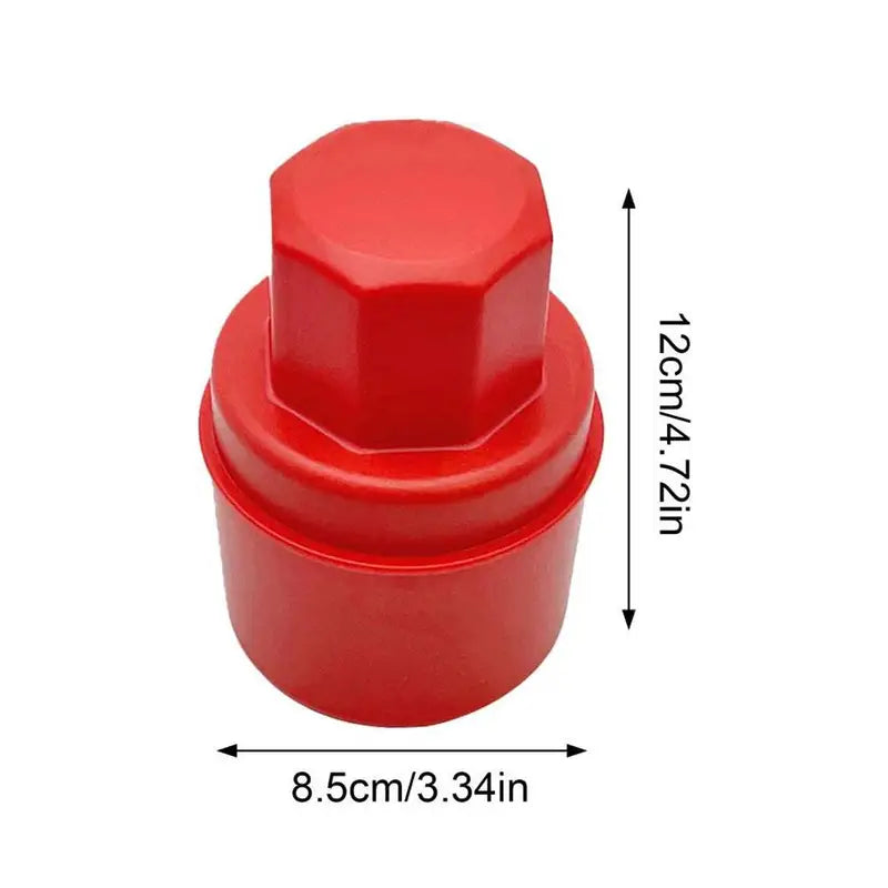 Car Tire Dressing Applicator Sponge with Lid - Ergonomic Wax & Cleaning Tool