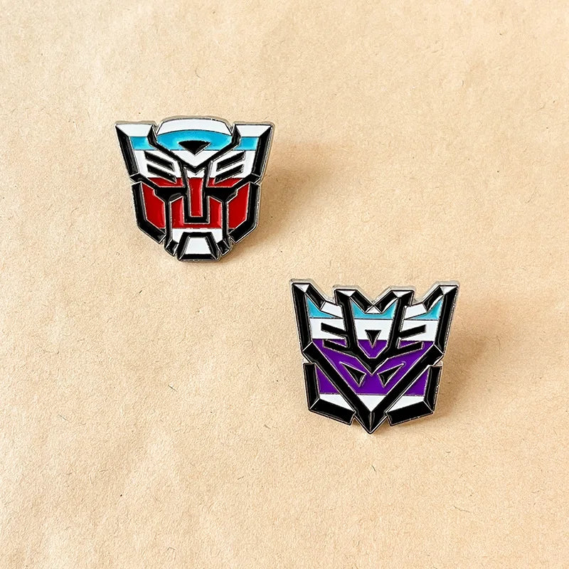 Transformers Optimus Prime Enamel Pin Brooch for Men Women Collectible Badge Gift