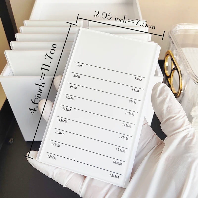 False Eyelash Storage Box Organizer Display Stand Makeup Tool Case