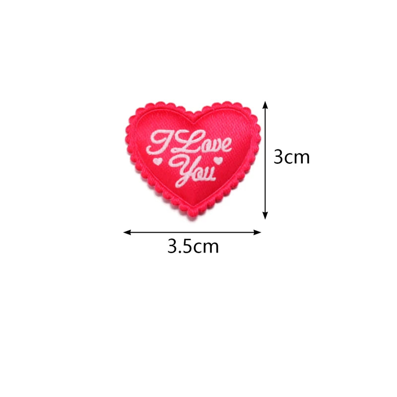 Heart-Shaped Sponge Artificial Petal for DIY Sewing Crafts and Wedding Decor - 50PCS