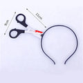 Halloween Horror Fake Blood Prop Knife Ax Saws Headband Party Decoration