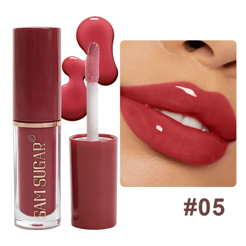 Long Lasting Lip Gloss Oil - Moisturizing Lip Tint for Fade & Lip Lines