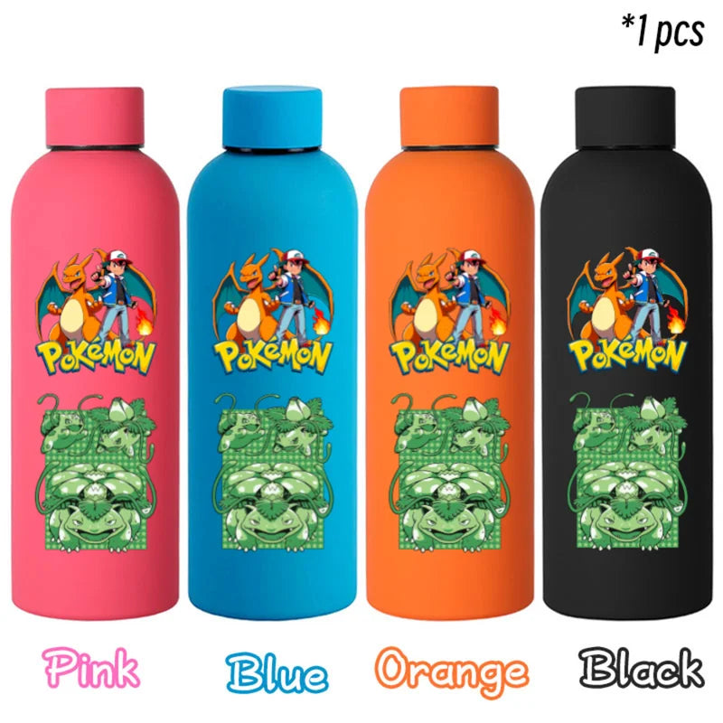 Stainless Steel 500ML Double Layer Vacuum Water Bottle Sport Water Thermos Cup