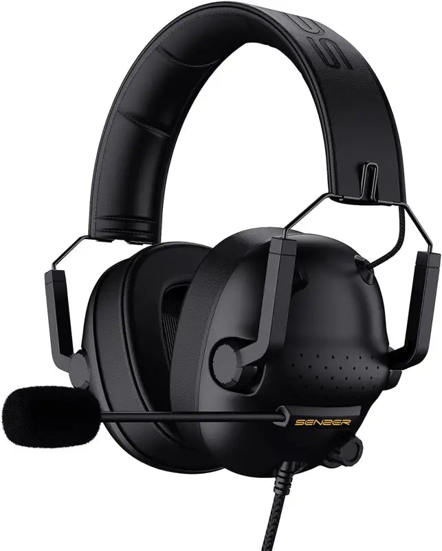 Gaming Headset with Surround Sound & Noise Cancelling Microphone - Lightweight Foldable
