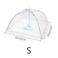 Foldable Mesh Food Cover Tent for Outdoor & Indoor Food Protection - Reusable Mosquito & Fly Barrier