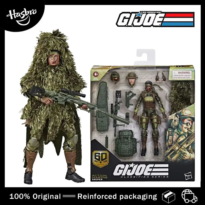 GI Joe Classified Series Action Marine Sniper Figure - Collectible Toy