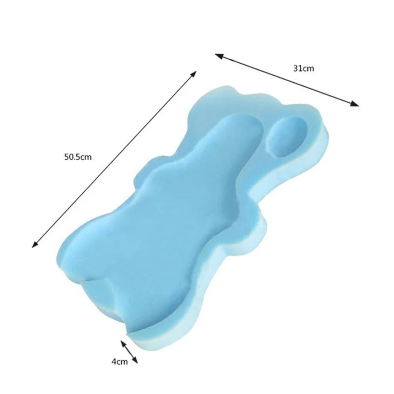 Baby Bath Support Cushion Non-Slip Foam Seat for Infants & Kids