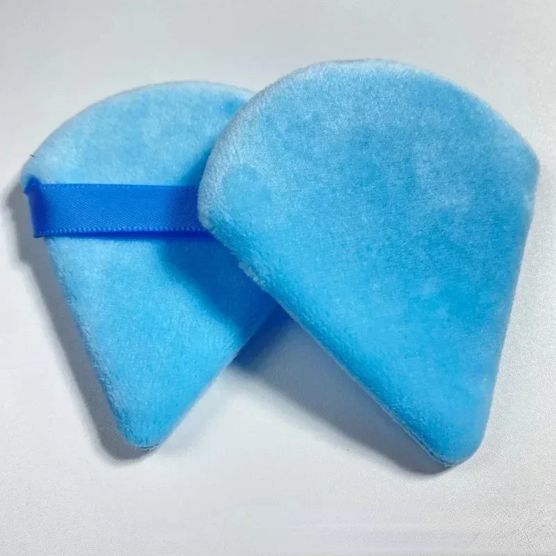 Velvet Makeup Sponge Set - Triangle Shape Foundation Powder Blenders Wet Dry Washable