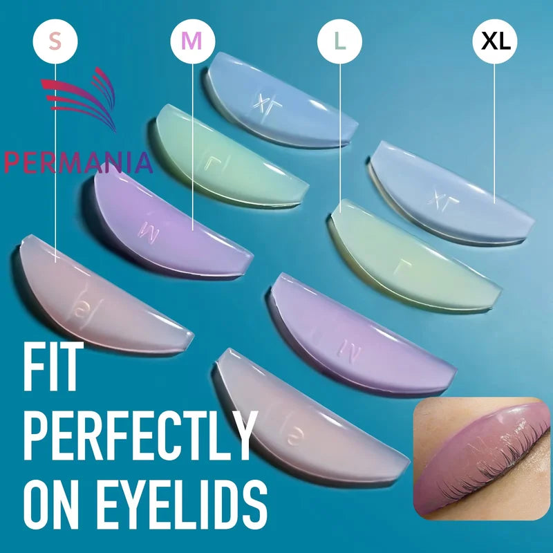 Silicone Eyelash Perm Pad Lifting Rods Shields - Eyelash Curler Accessories