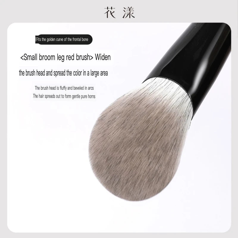 Soft Eyeshadow & Eyeliner Makeup Brush Set - Flame Round Head Smudging Tools