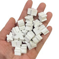 Wooden Meeples Board Game Pieces Set - 14 Colors, 16mm Replacement Pawns