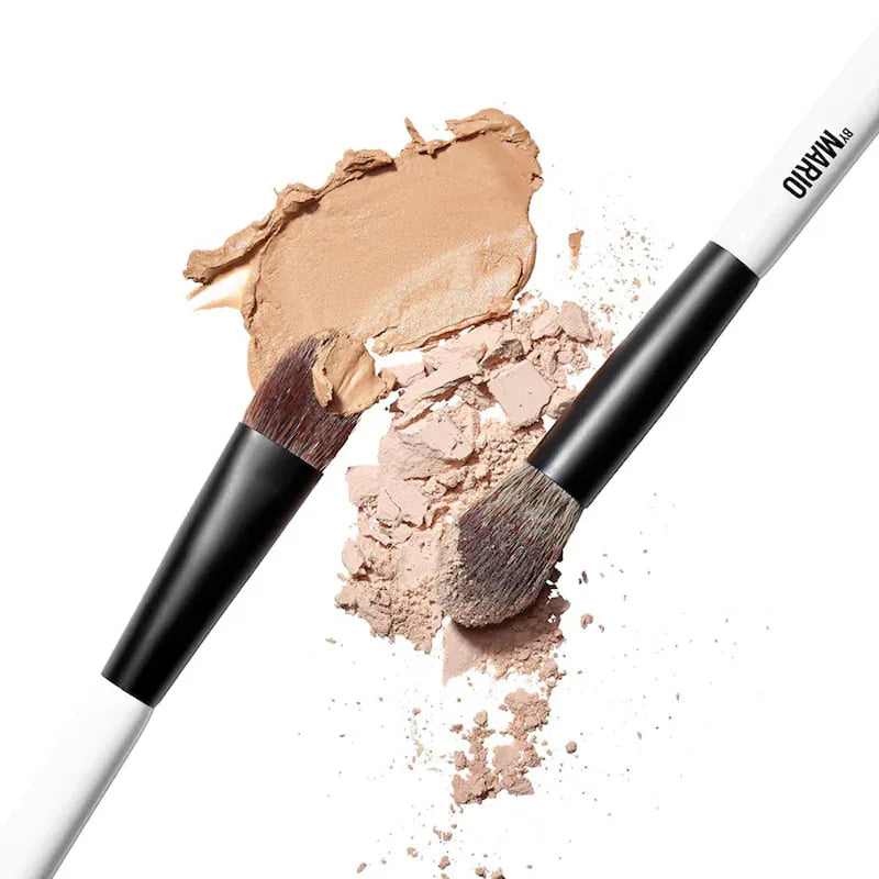Multi-Color Makeup Brush Set - Soft Fiber Face & Cheek Brushes for Highlight & Blush