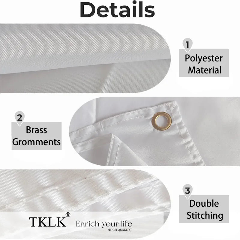 Customizable Indoor Outdoor Photo Banner with Grommets - Polyester Fabric