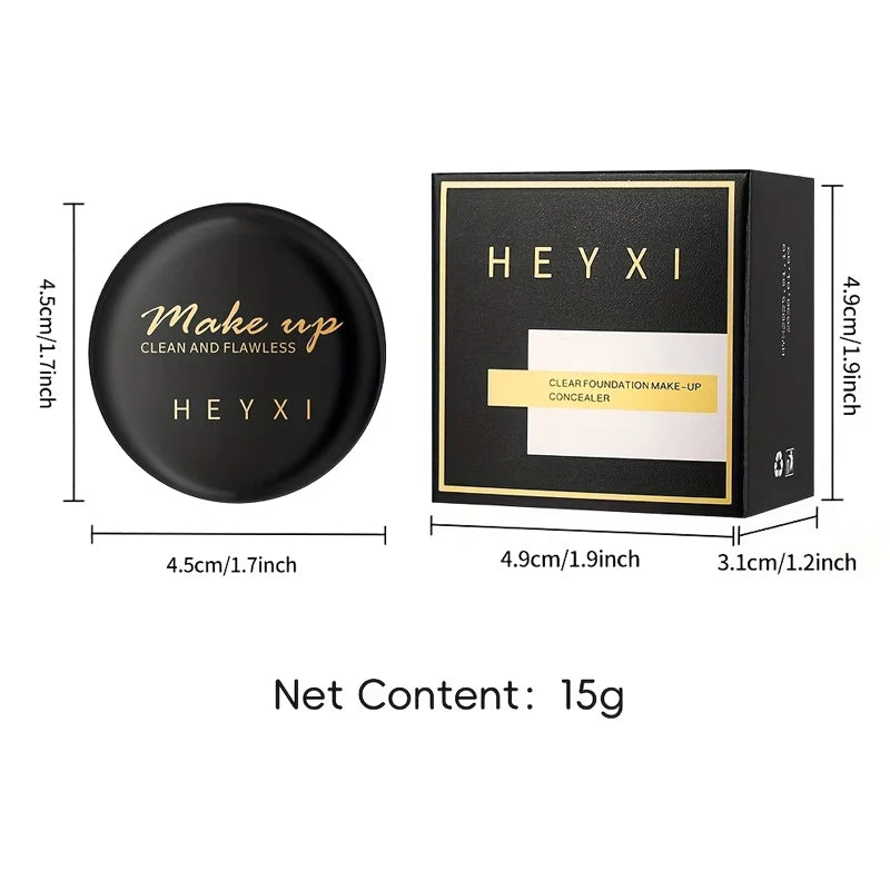 Waterproof Concealer Cream for All Skin Types - Natural Finish, Long-Lasting
