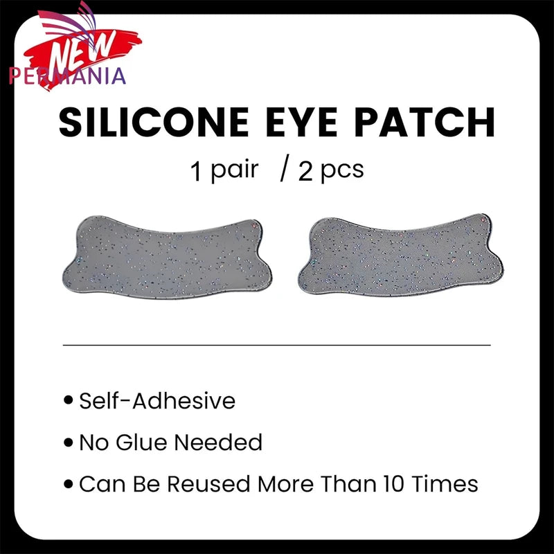 Reusable Silicone Under Eye Patches for Lash Lift & Extensions - Soft Makeup Tool