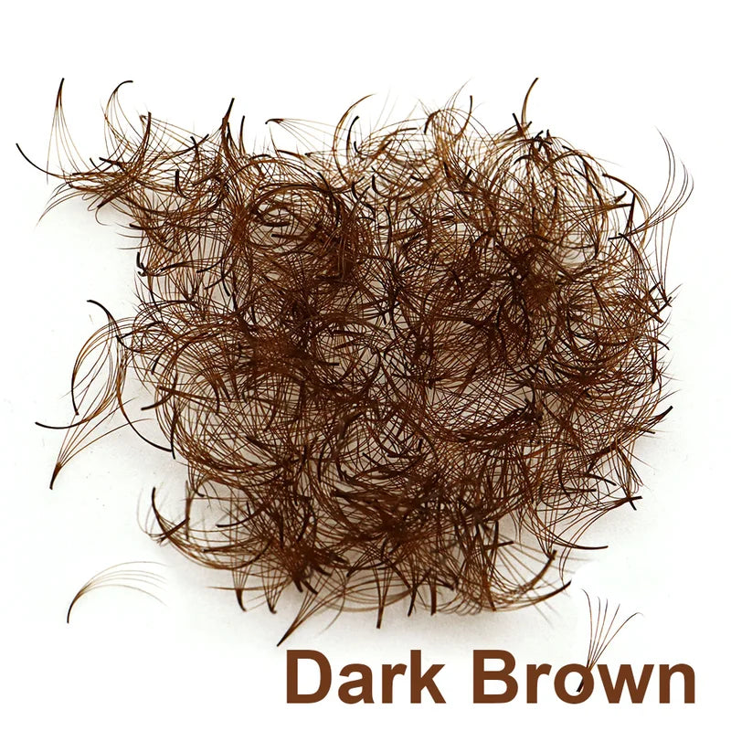 Premade Lash Extensions 500 Fans - Natural Dark Brown Volume Lashes