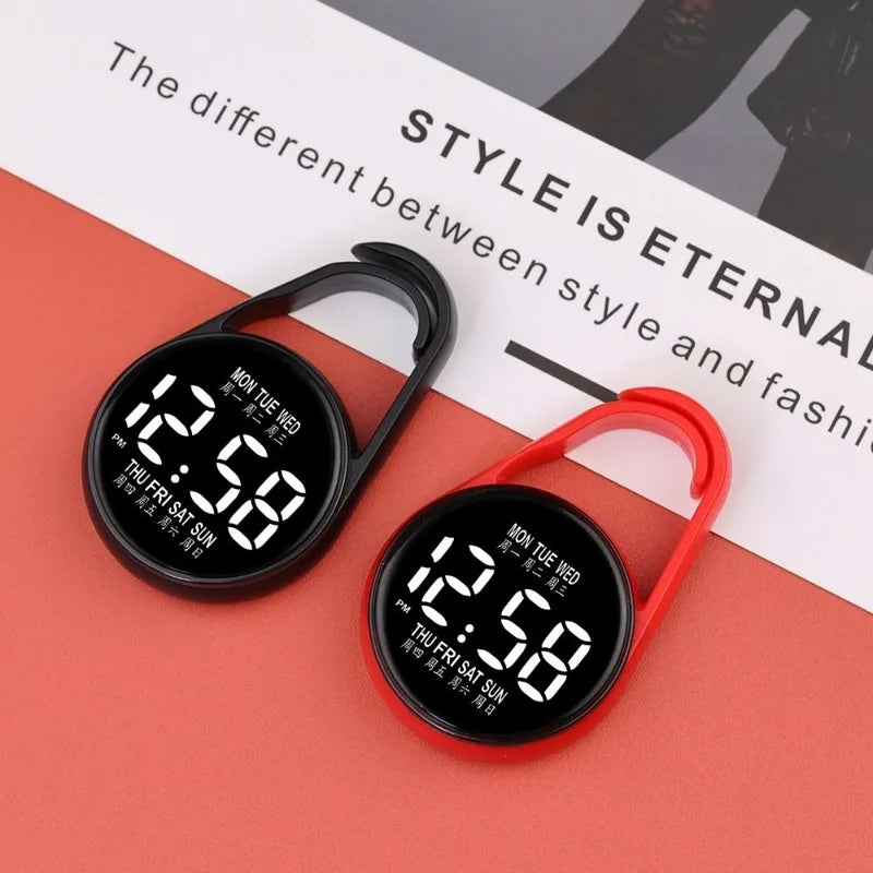 Digital Hanging Pocket Watch Waterproof Luminous Electronic Watch