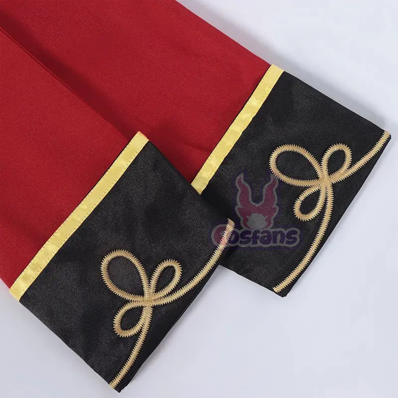 Circus Performance Costume Set for Men with Stand Collar Punk Style Cosplay
