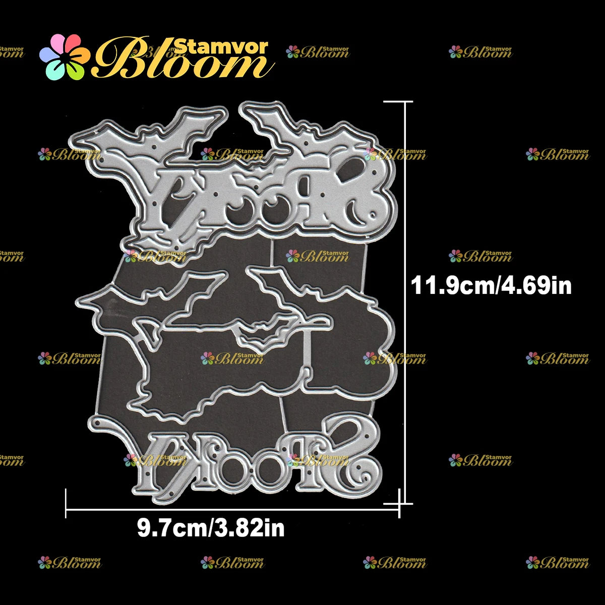 Halloween Bat Metal Cutting Dies for Scrapbooking & Embossing